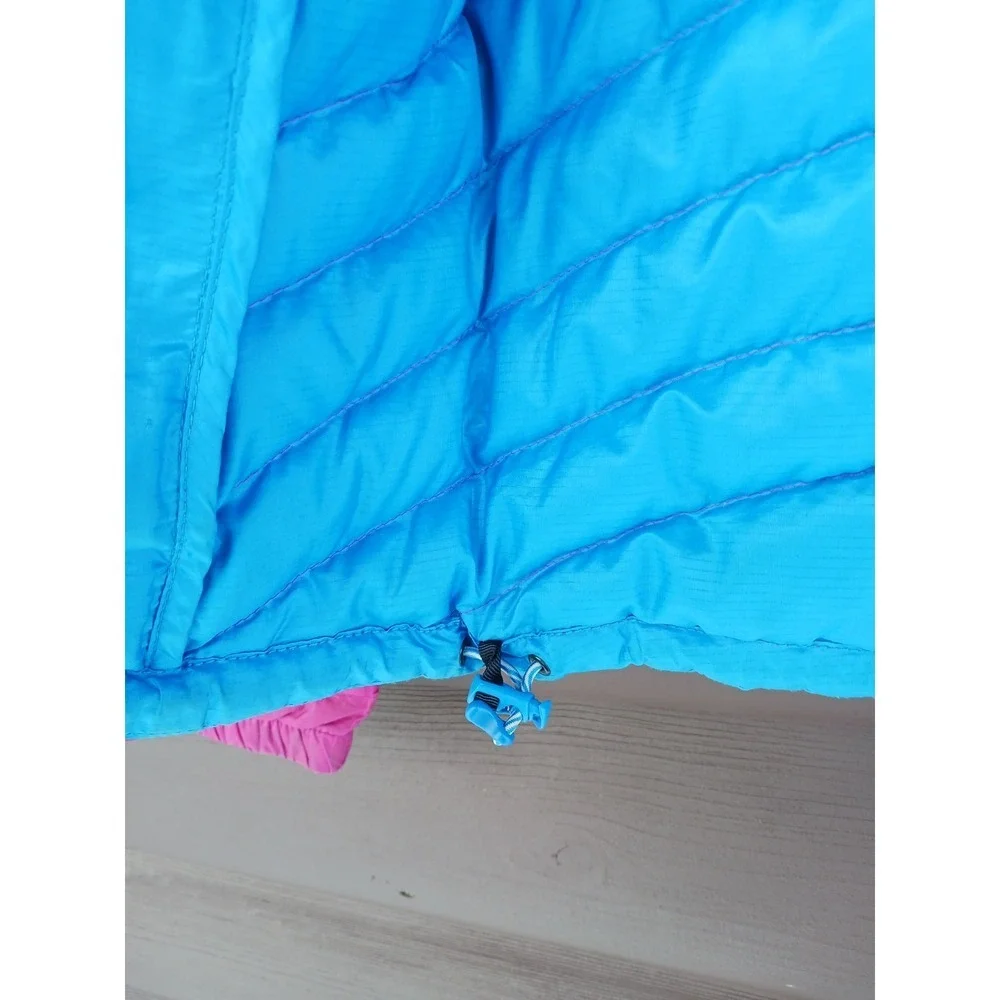 Mountain Hardwear Nitrous Jacket 800 Goose Down Womens Sz S Hot Rod Zip Puffer
